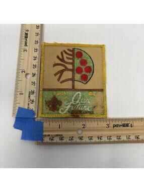 Vintage Boy Scout Patch 1984 Faith in Our Future Mattapan Council BSA OAL